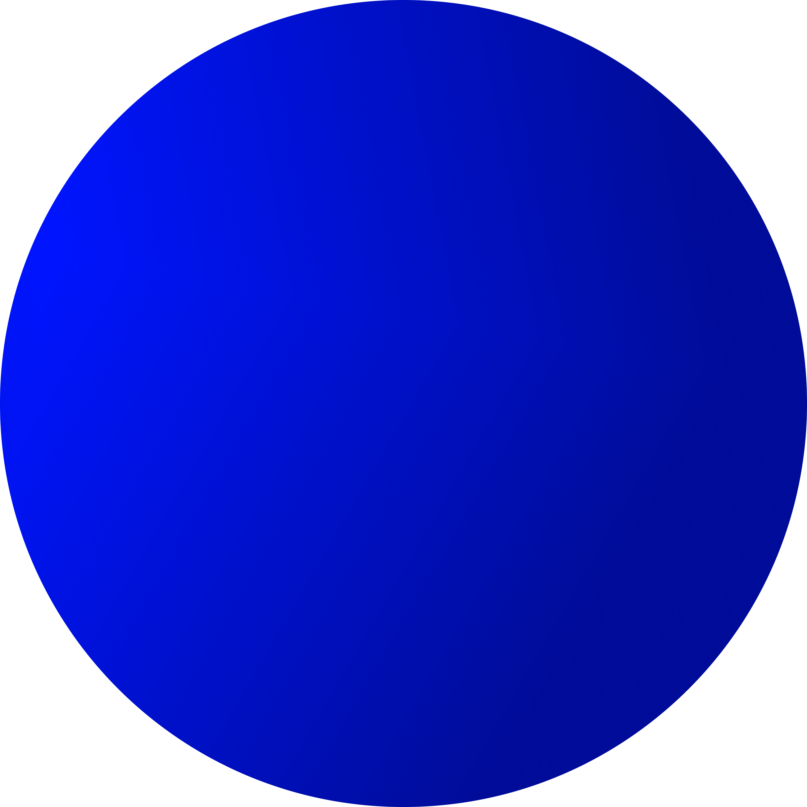 blue circle